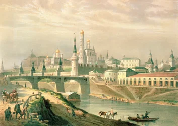 Ansicht des Moskauer Kremls, 1830